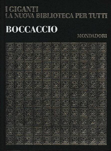 GIOVANNI BOCCACCIO. I Giganti n. 3
