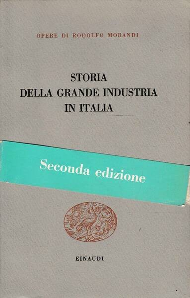 Storia della grande industria in italia 1931