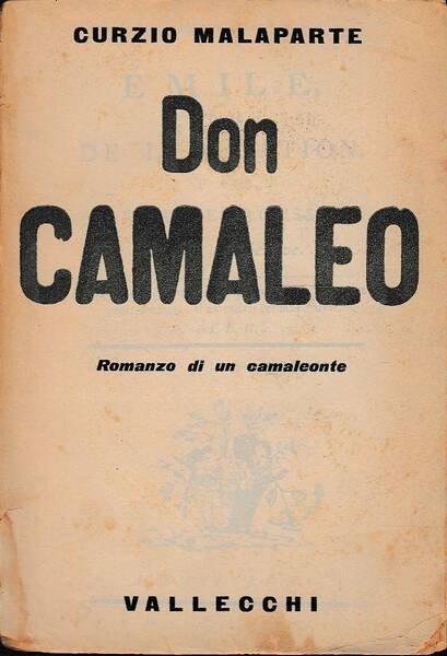 Don Camaleo. Romanzo di un camaleonte