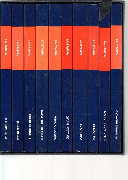 La Stampa. Terza pagina 10 volumi in cofanetto