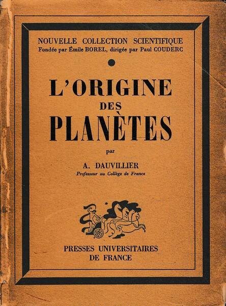 l'Origine des planètes