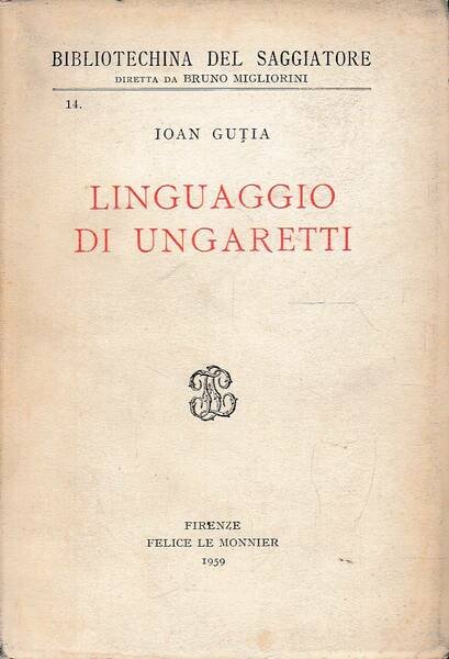 Linguaggio di Ungaretti