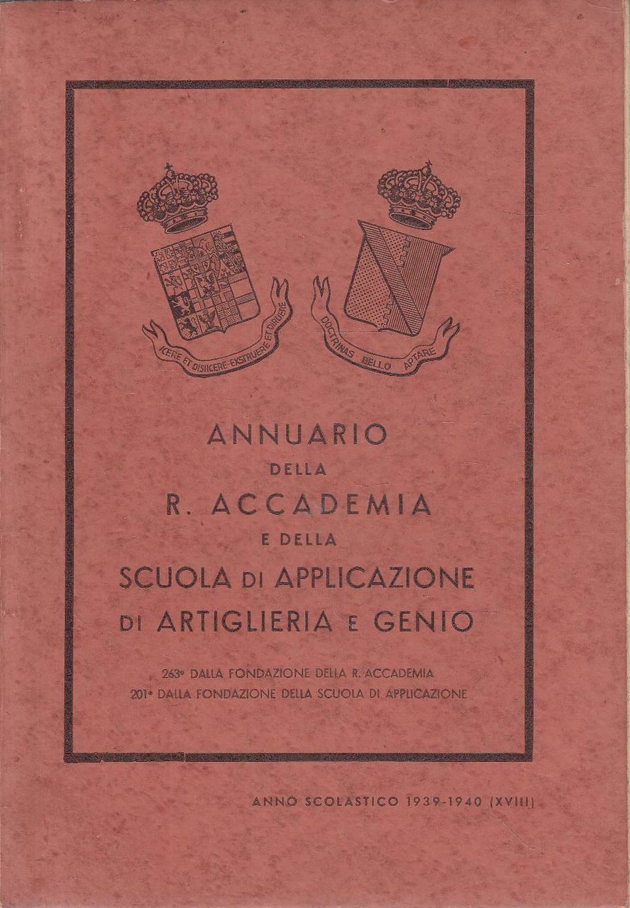 Annuario della regia accademia e della scuola di applicazione di …
