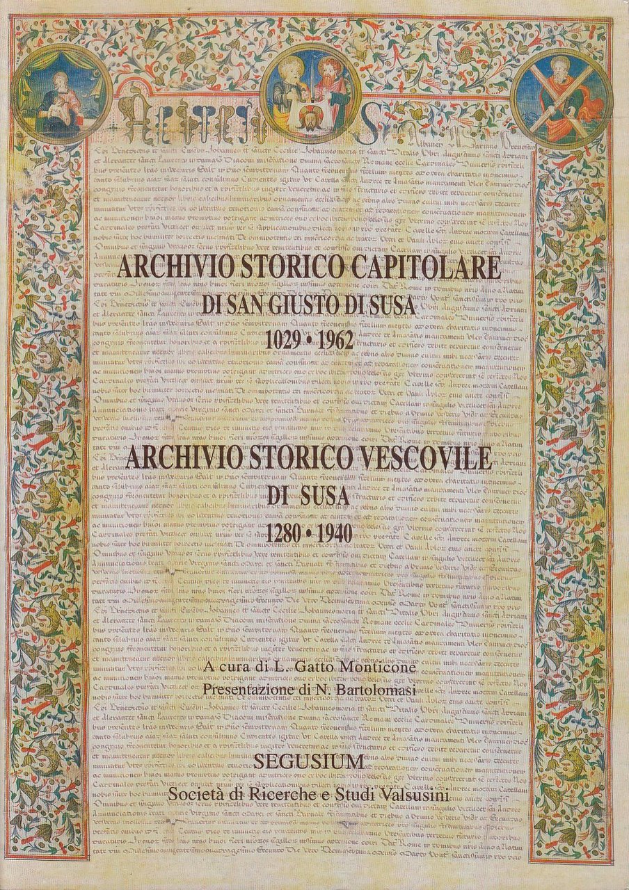 Archivio Storico Capitolare di San Giusto Di Susa 1029-1962 - …