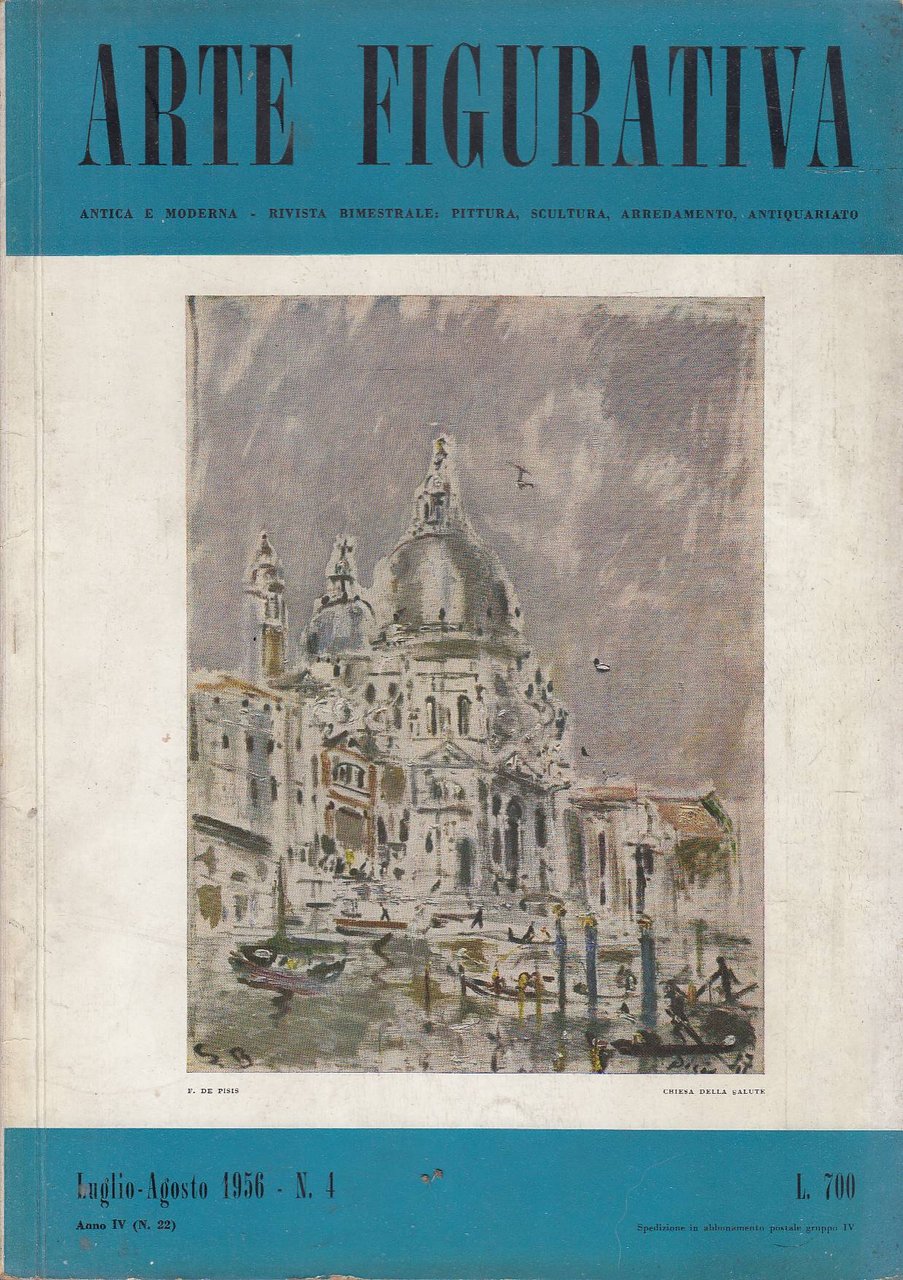 Arte figurativa antica e moderna. Rivista bimestrale. Maggio-giugno 1954, n. …