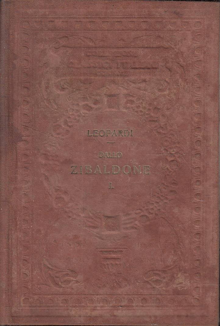 Attraverso lo Zibaldone. Vol I e II | Immagine principale