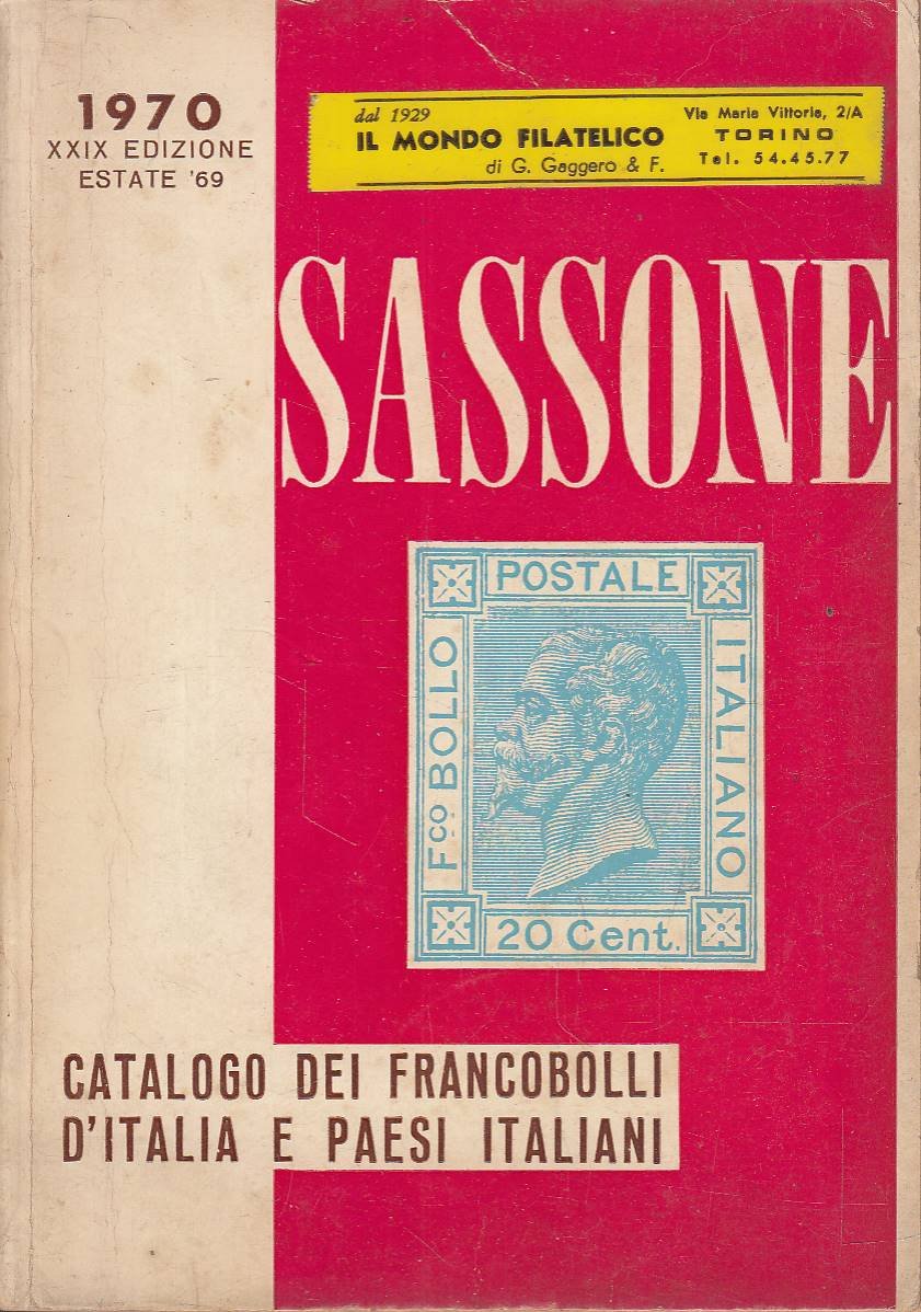 Catalogo dei francobolli d'Italia e paesi italiani 1970 | Immagine principale