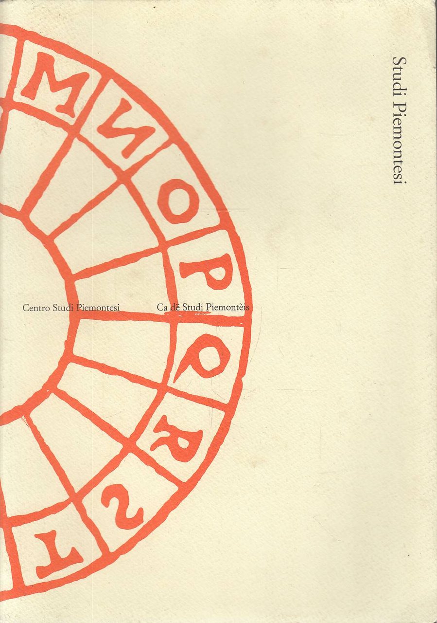 CENTRO STUDI PIEMONTESI. Ca de Studi Piemontèis. Dicembre 2014. Vol. … | Immagine principale