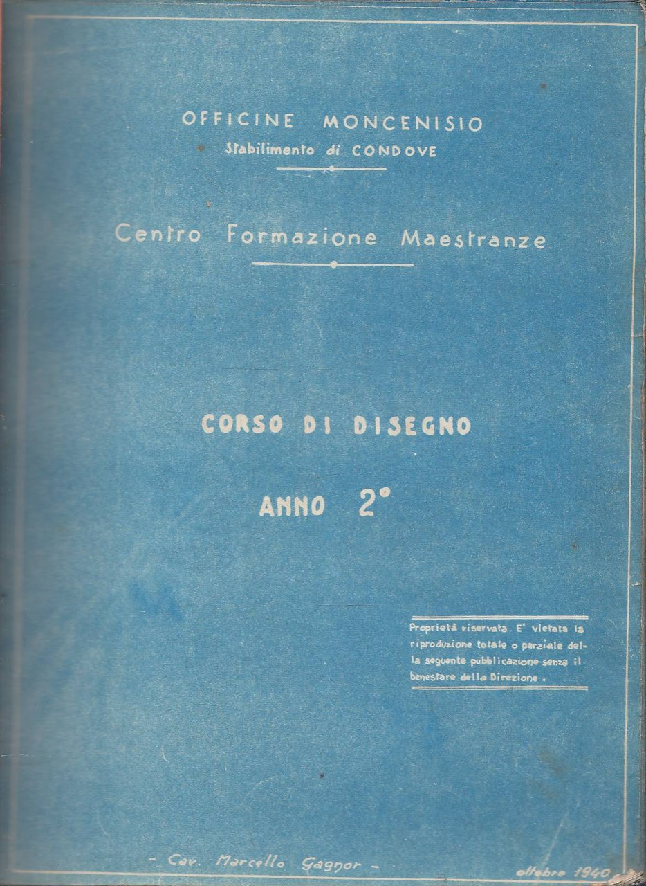 Corso di Disegno Anno II