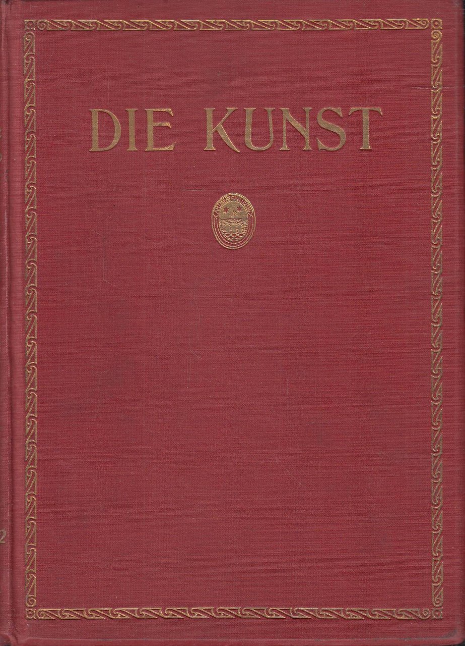 Die Kunst Monatshefte für freie und angewandte Kunst. Funfundvierzigster band