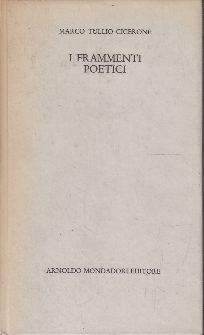 I frammenti poetici | Immagine principale
