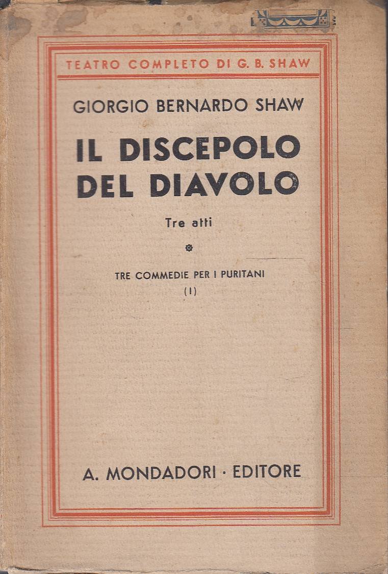 Il discepolo del diavolo - Tre atti | Immagine principale