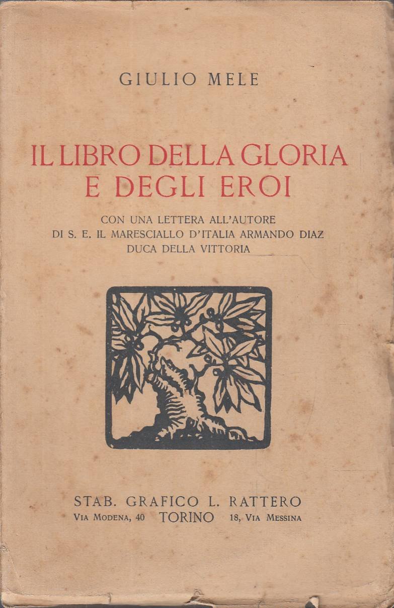 Il libro della gloria e degli eroi. Con una lettera …