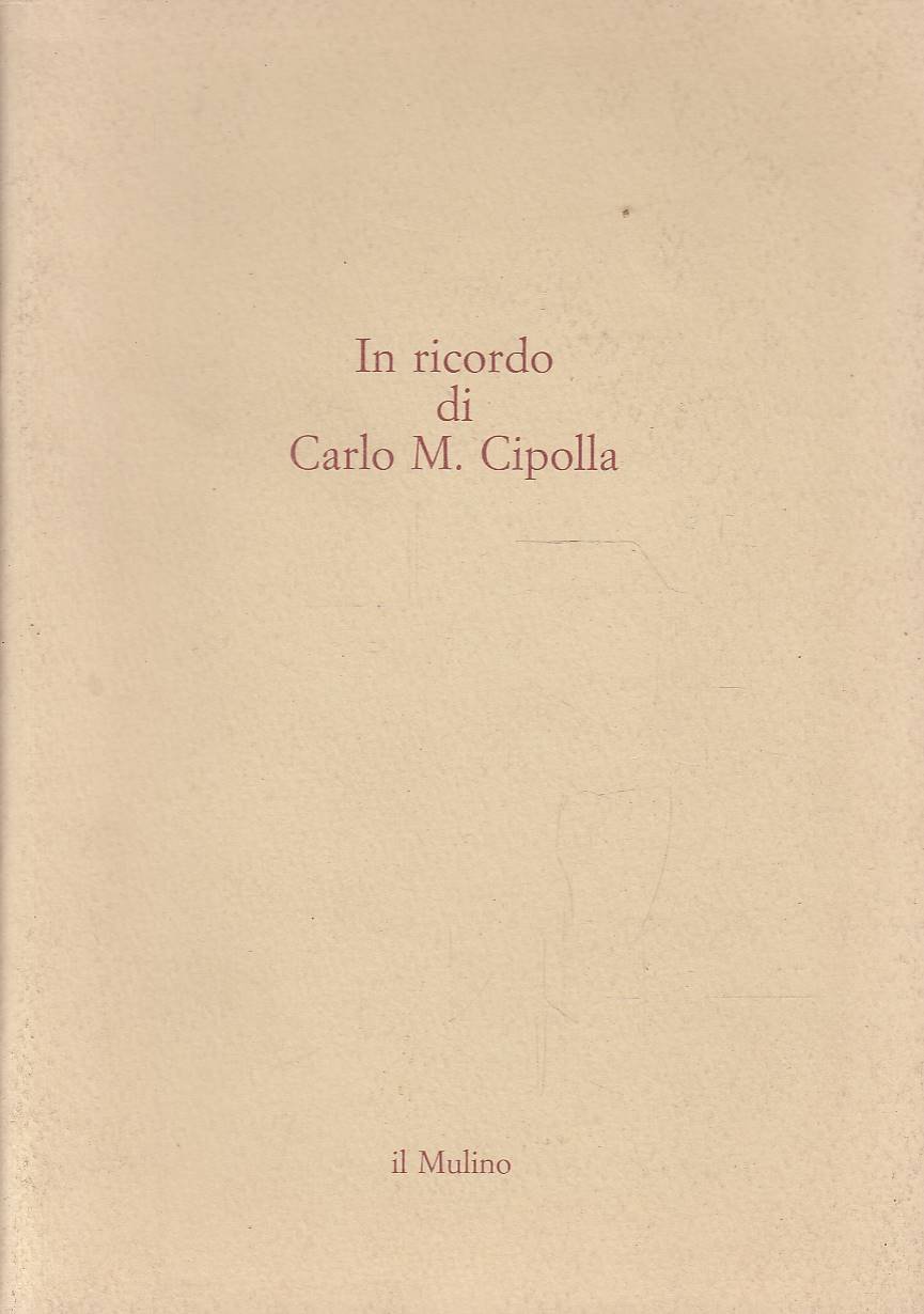 In ricordo di C. Maria Cipolla