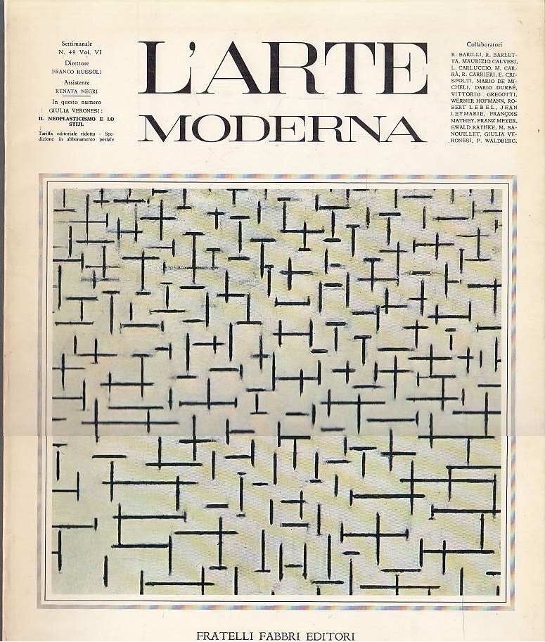 L'arte moderna n. 49 vol. VI