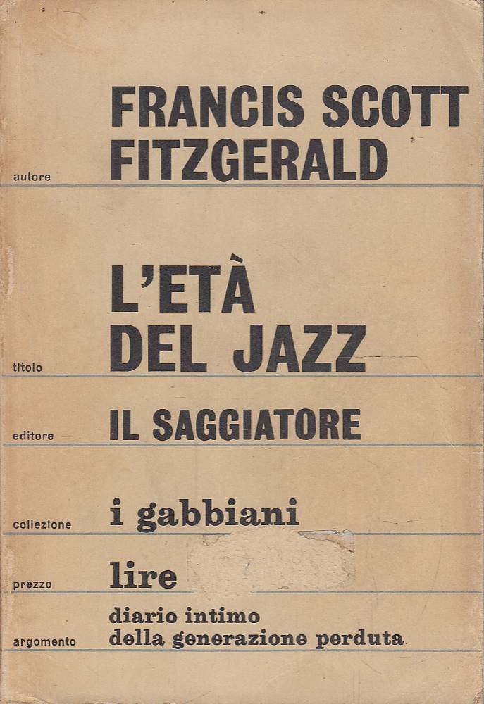 L'età del jazz e altri scritti | Immagine principale