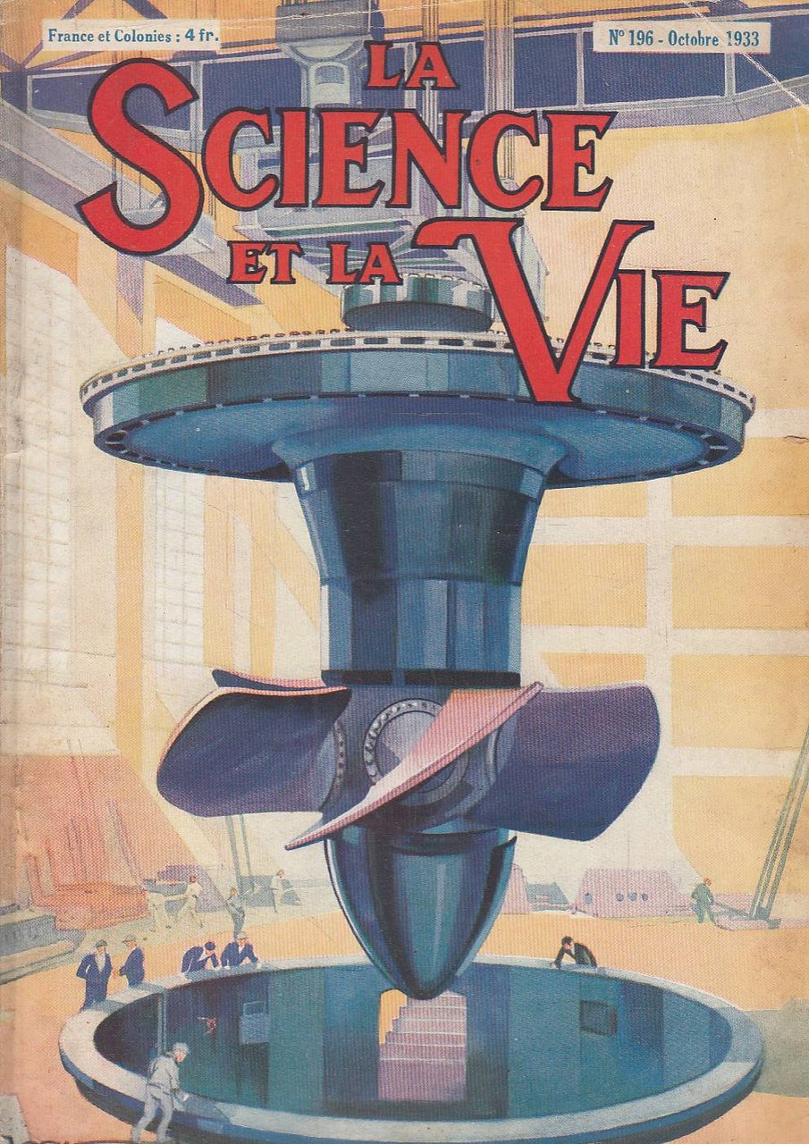La science et la vie n. 196 Octobre 1933 | Immagine principale