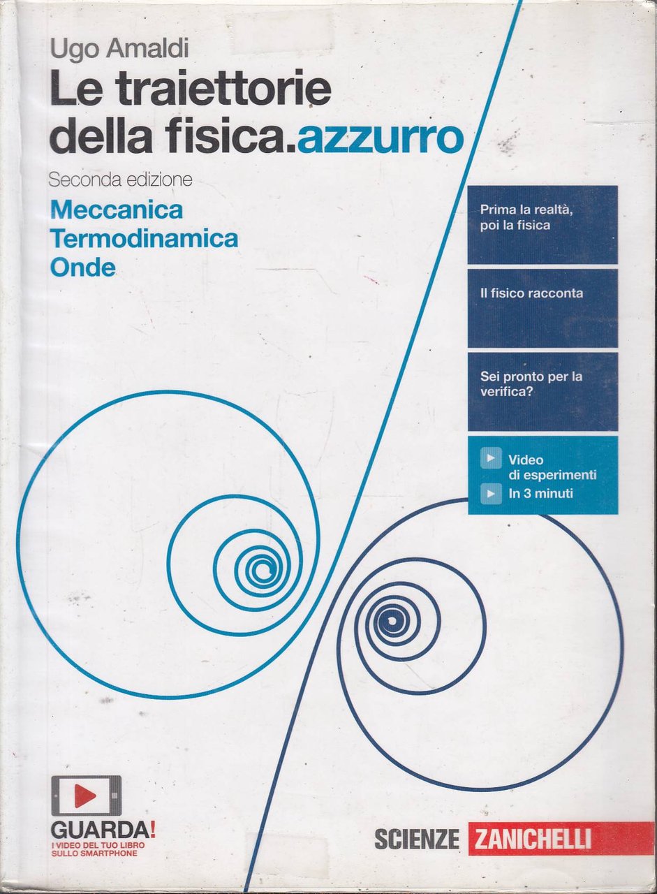 Le traiettorie della fisica. azzurro. Idee per imparare. Meccanica. Termodinamica. … | Immagine principale