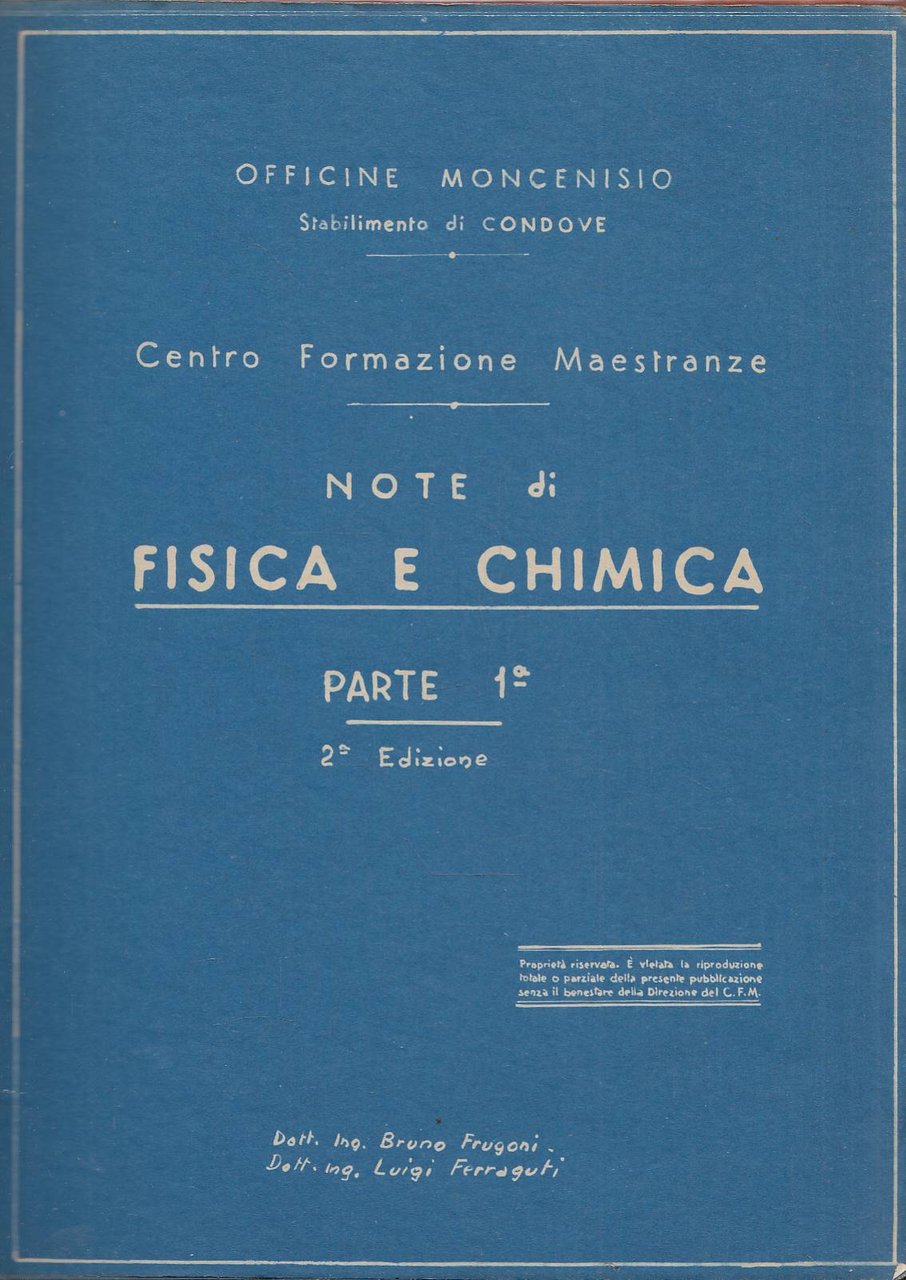 Note di Fisica e Chimica - Parte I | Immagine principale