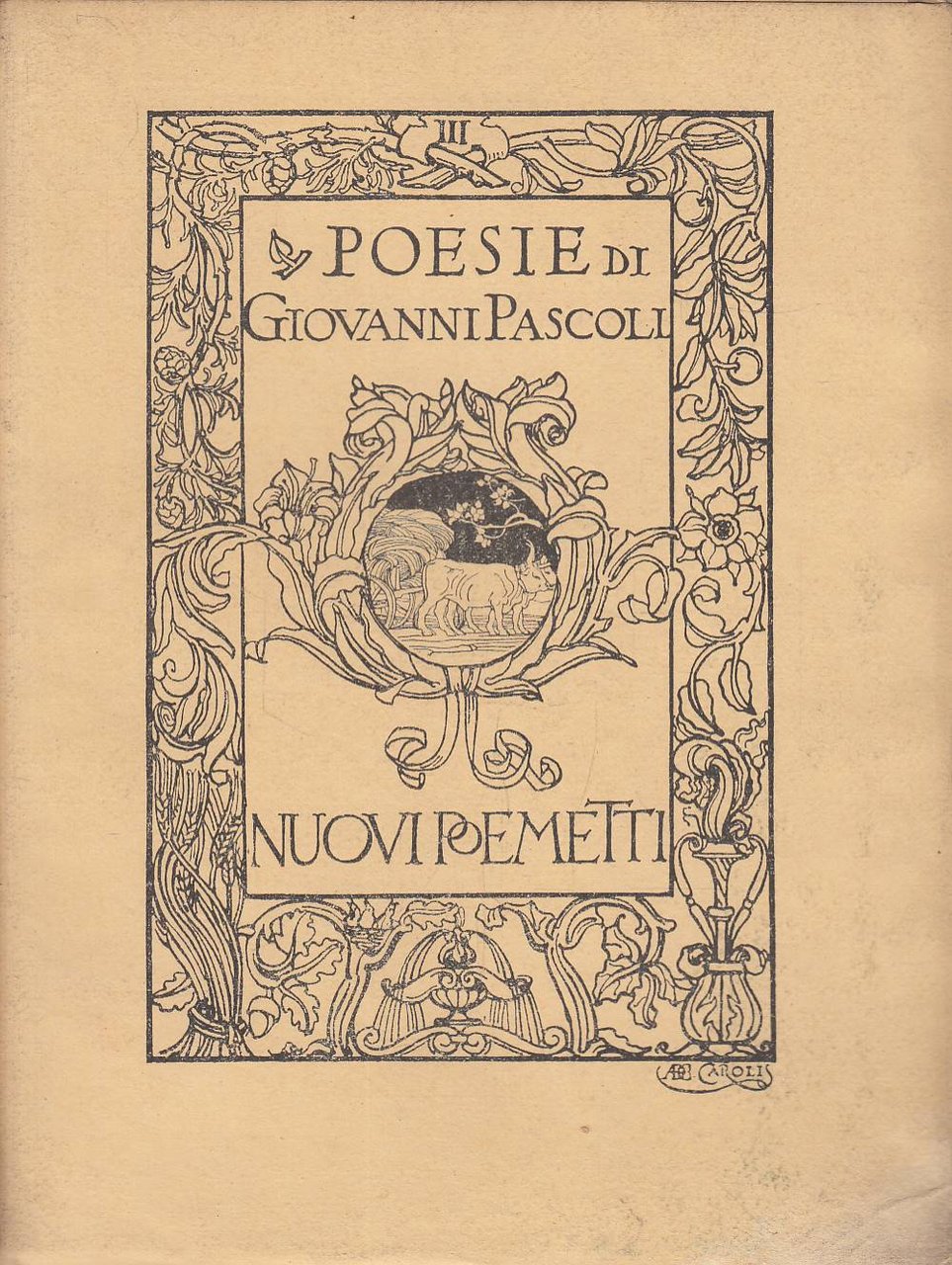 Nuovi poemetti | Immagine principale