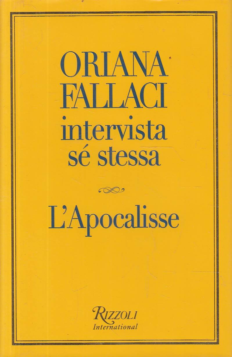 Oriana Fallaci intervista sé stessa - L'apocalisse | Immagine principale