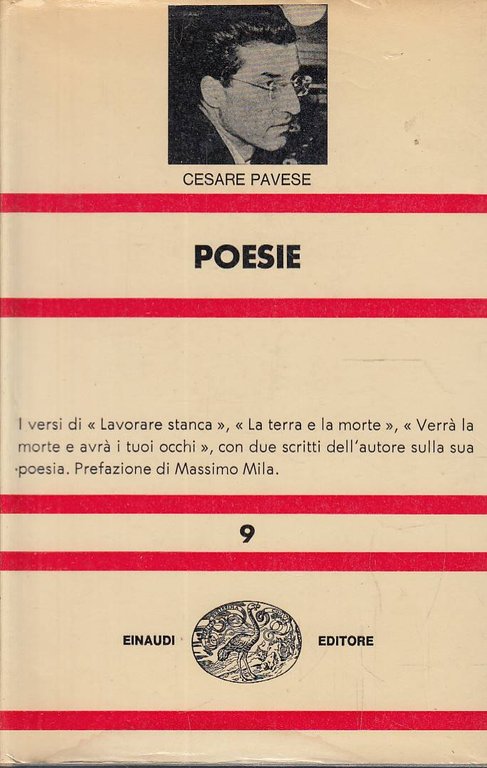 Poesie. Lavorare stanca. Verrà la morte e avrà i tuoi occhi