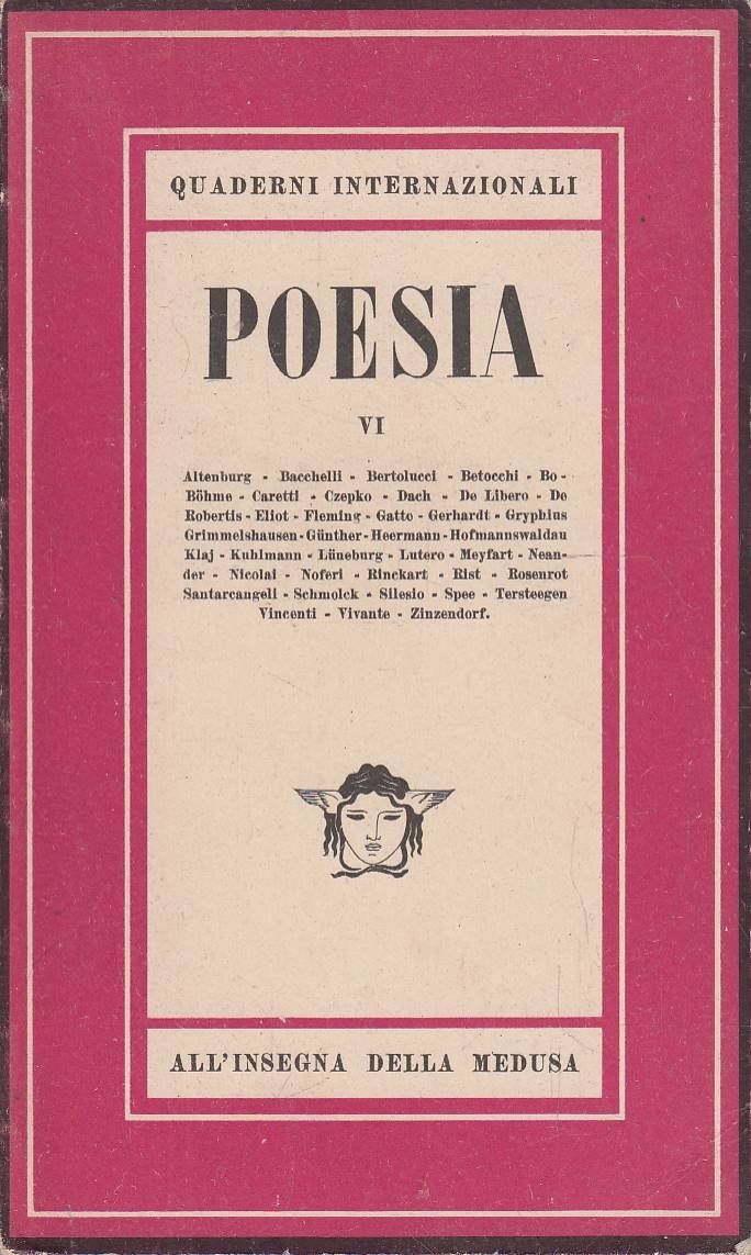 Quaderni internazionali. Poesia. Quaderno VI | Immagine principale