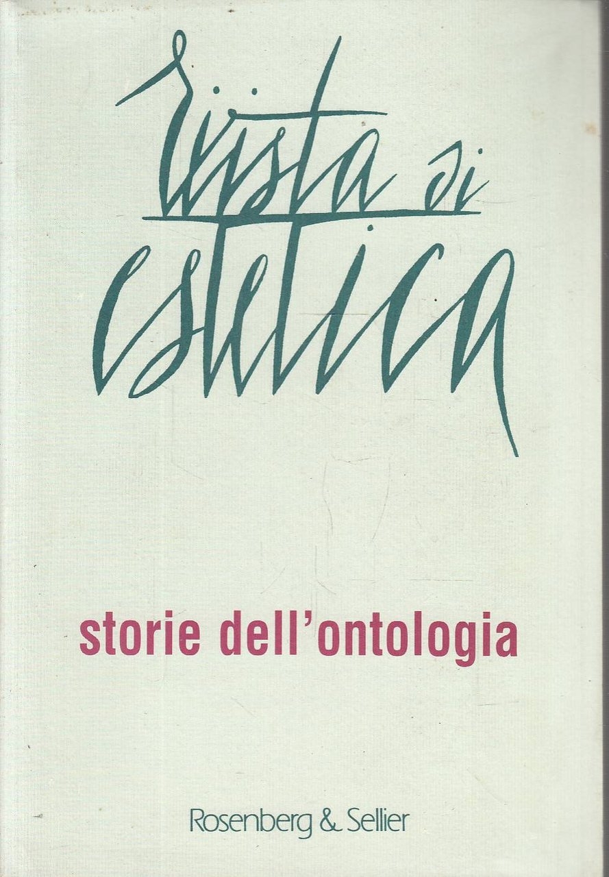 Rivista di estetica n. 22 2003