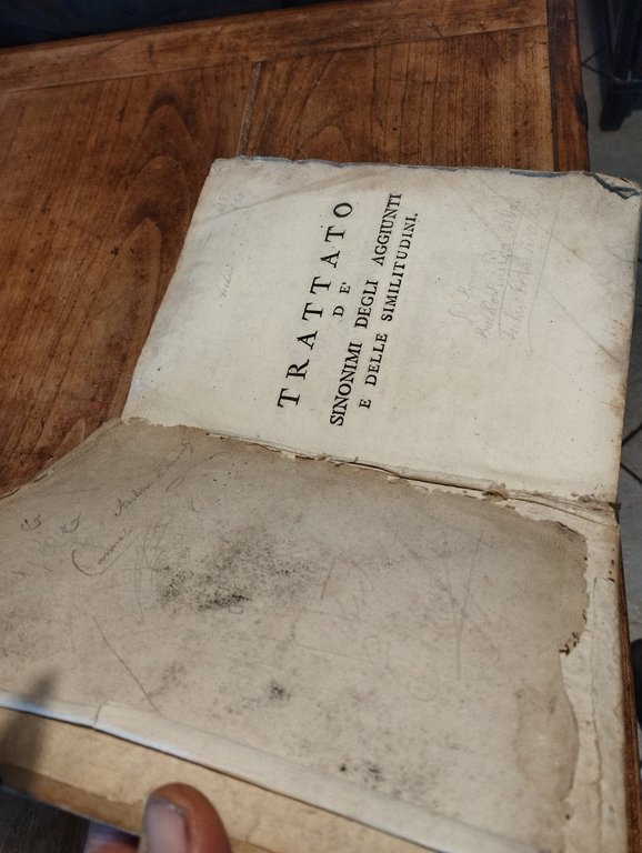 Sinonimi ed aggiunti italiani - Con un Trattato de' Sinonimi, …