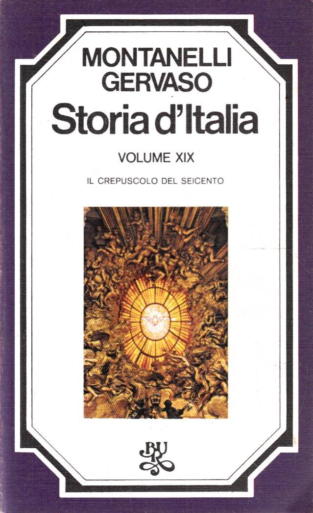 STORIA D'ITALIA VOLUME XIX - IL CREPUSCOLO DEL SEICENTO | Immagine principale