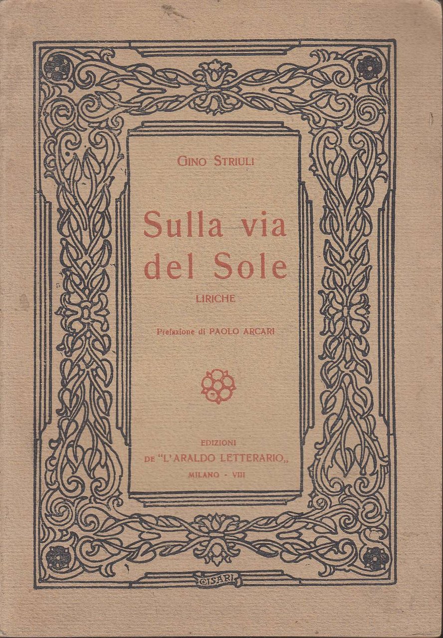 Sulla via del sole - Liriche