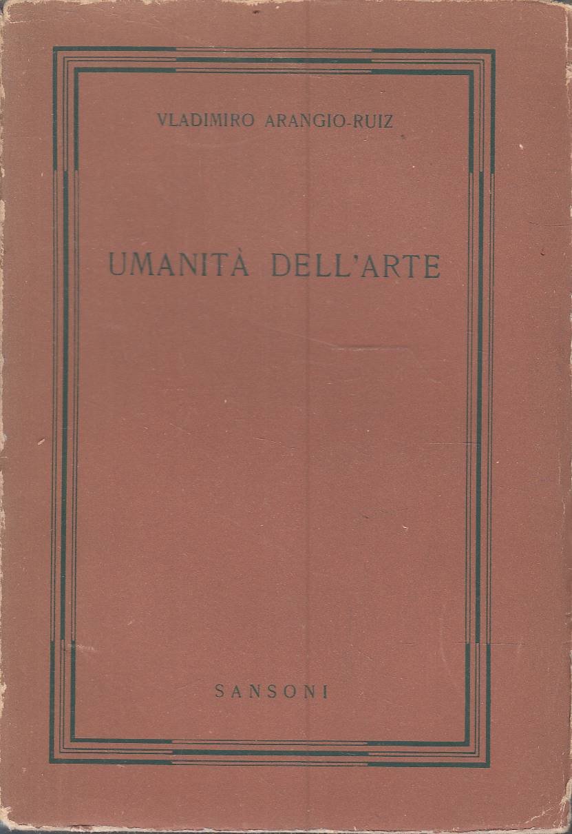 Umanità dell'arte