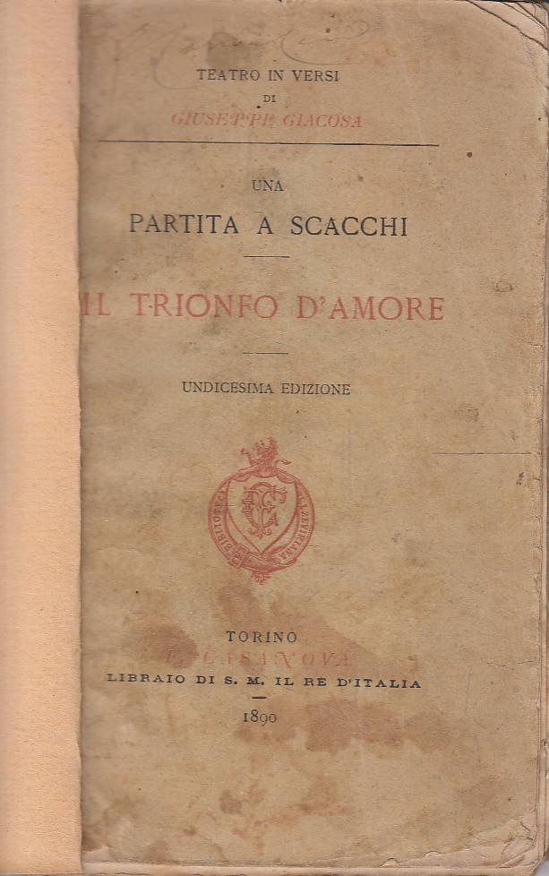 Una partita a scacchi. Il trionfo d'amore | Immagine principale
