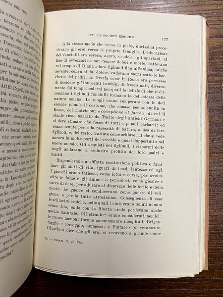 La filosofia di Giambattista Vico.