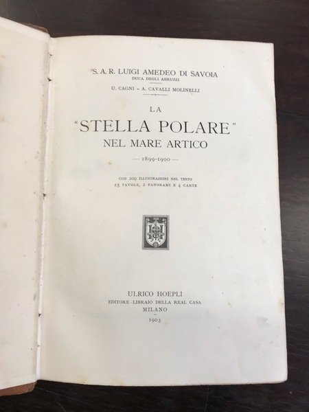 La stella polare nel mare artico. 1899-1900.