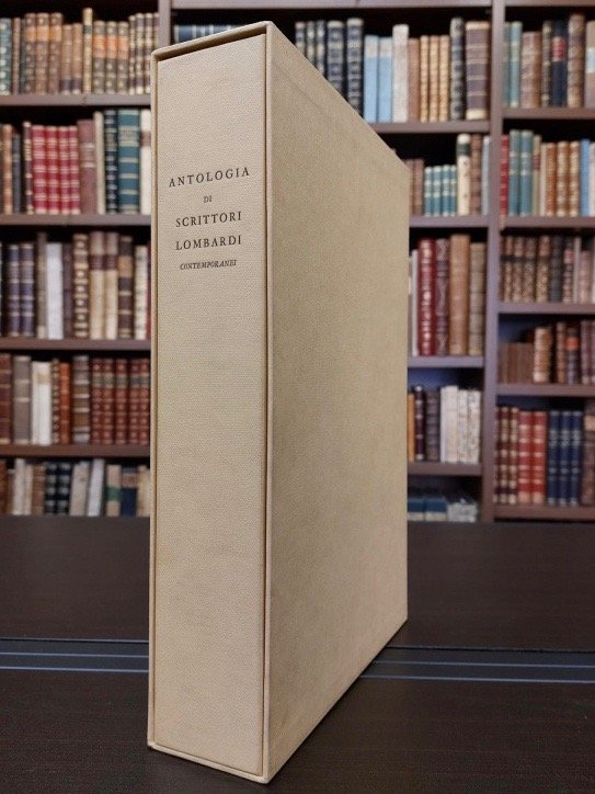Antologia di scrittori lombardi contemporanei.