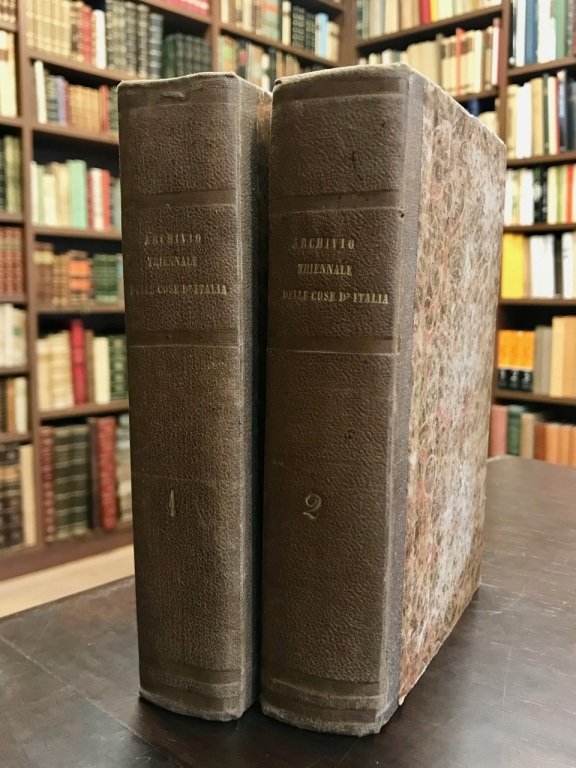 Archivio triennale delle cose d'Italia dall'avvenimento di Pio IX all'abbandono …