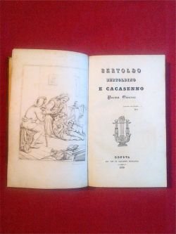 Bertoldo, Bertoldino e Cacasenno. Poema giocoso.