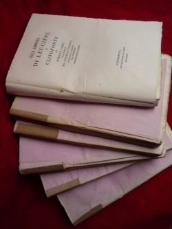 Collezione degli Erotici Greci tradotti in volgare. Volume primo [- …