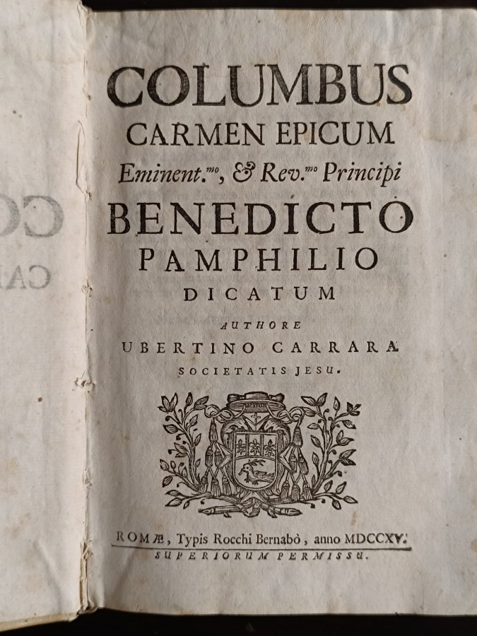 Columbus. Carmen Epicum.