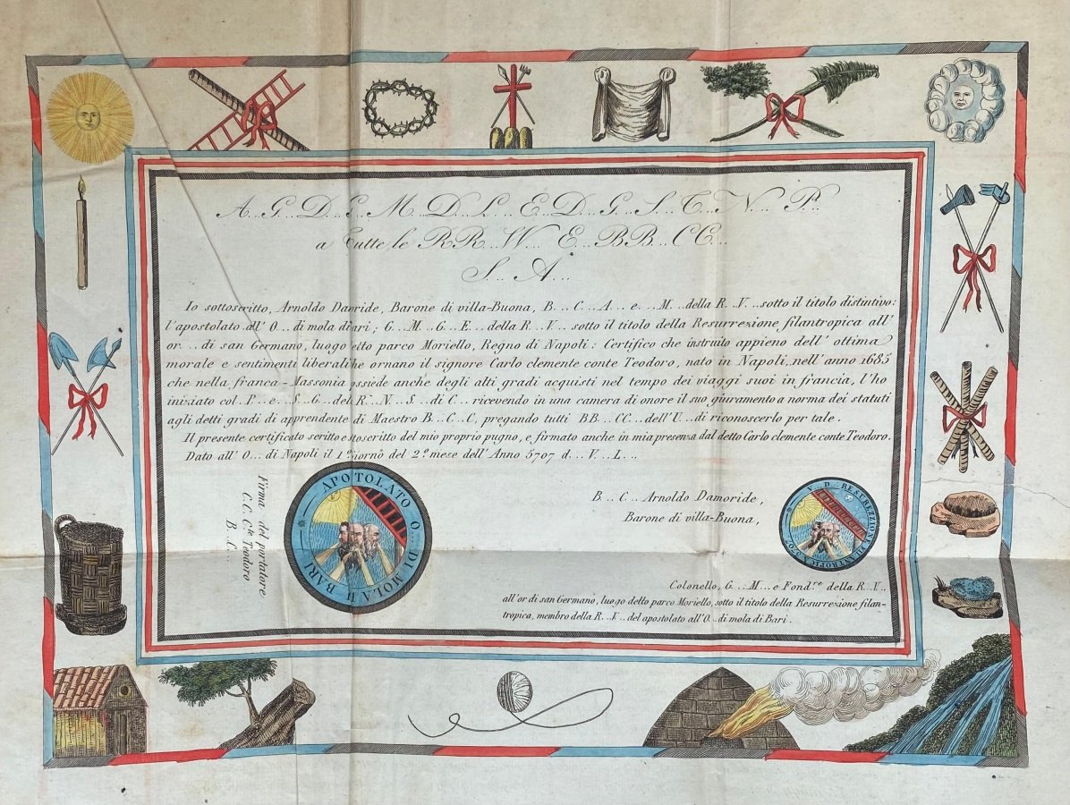 Constitution et organisation des Carbonari, ou documens exacts sur tout …