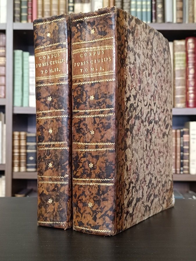 Corpus Juris Civilis quo Jus Universum Justinianeum comprehenditur.