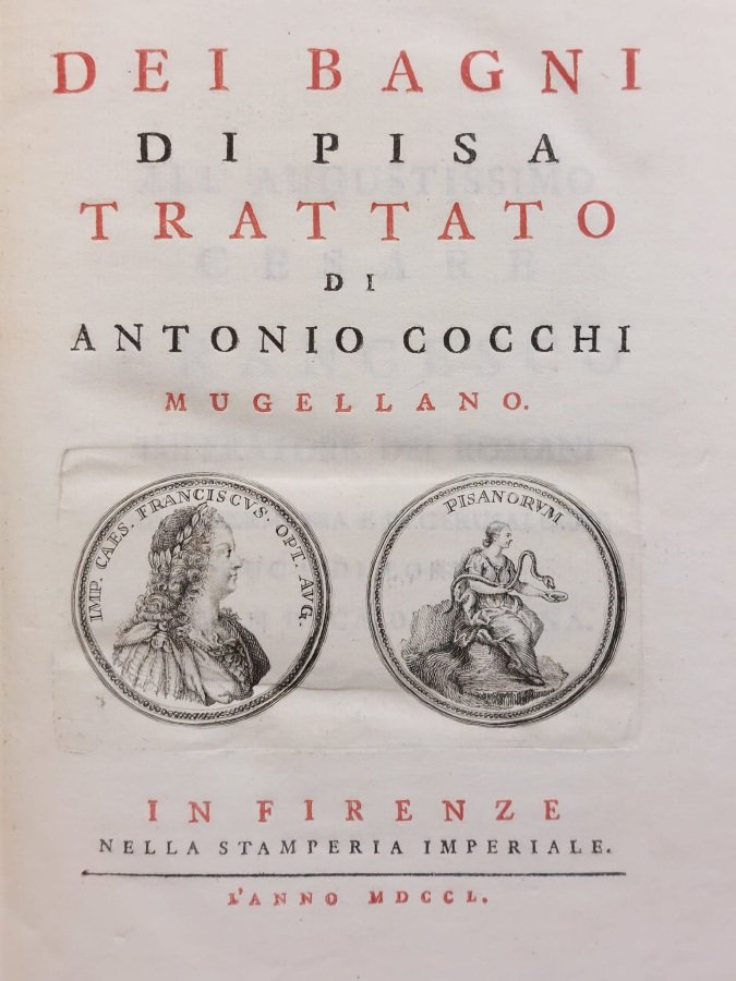 Dei bagni di Pisa trattato.