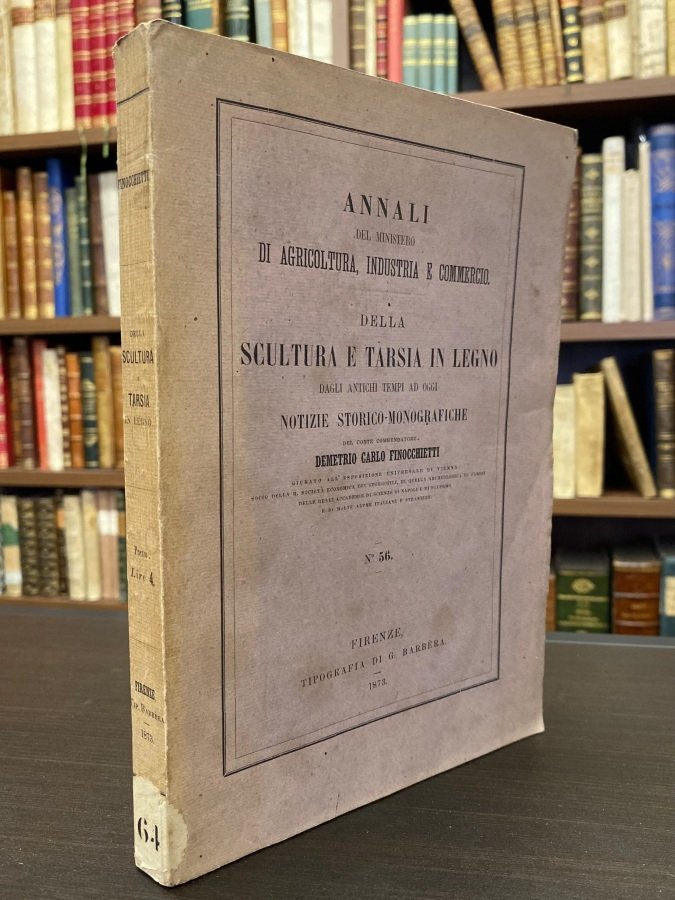 Della scultura e tarsia in legno dagli antichi tempi ad … | Immagine principale