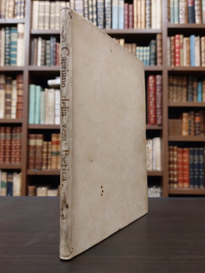 Della vera poetica libro uno. Al conte Ulisse Martinengo.