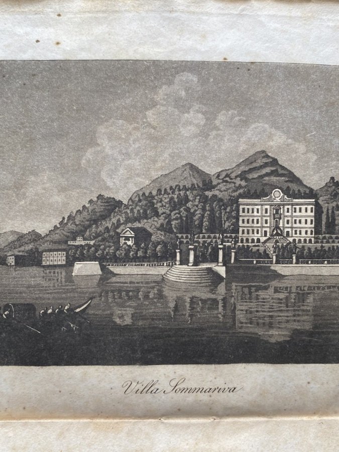 Descrizione della Villa Sommariva sul Lago di Como.