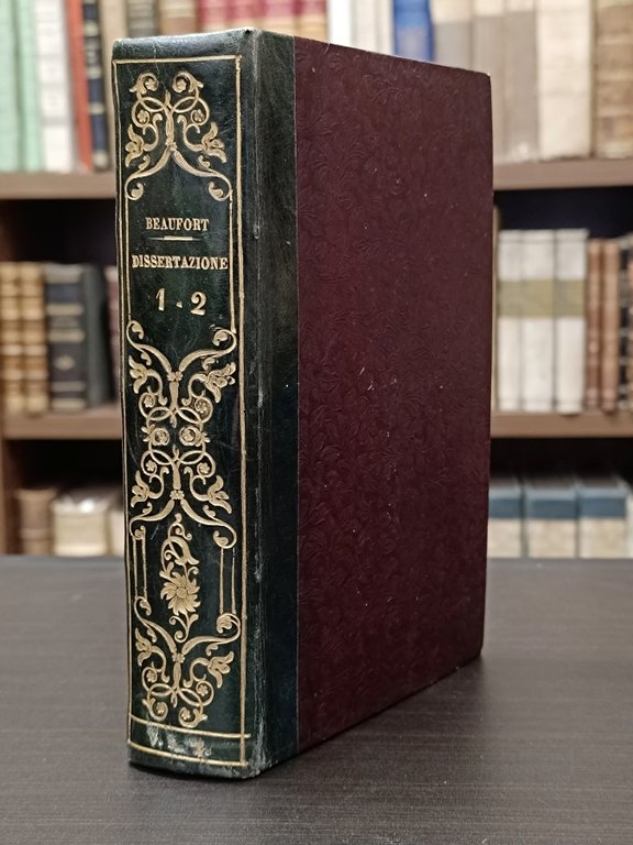 Dissertazione sull'incertezza de' primi cinque secoli della storia romana.