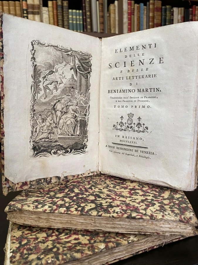 Elementi delle scienze e delle arti letterarie.