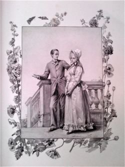 Flirt. Illustré par madame Madeleine Lemaire.
