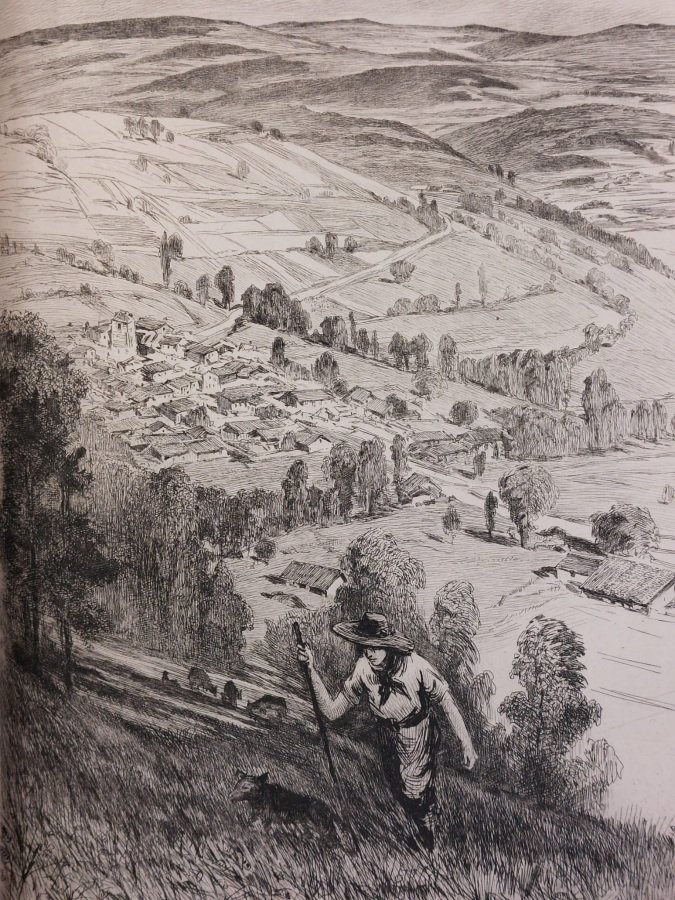 Gaspard des montagnes. Eaux-fortes de Henry Cheffer.